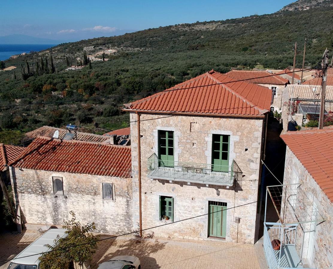 Stavroulas Stone House In Rigklia, Messinia Riglia Экстерьер фото