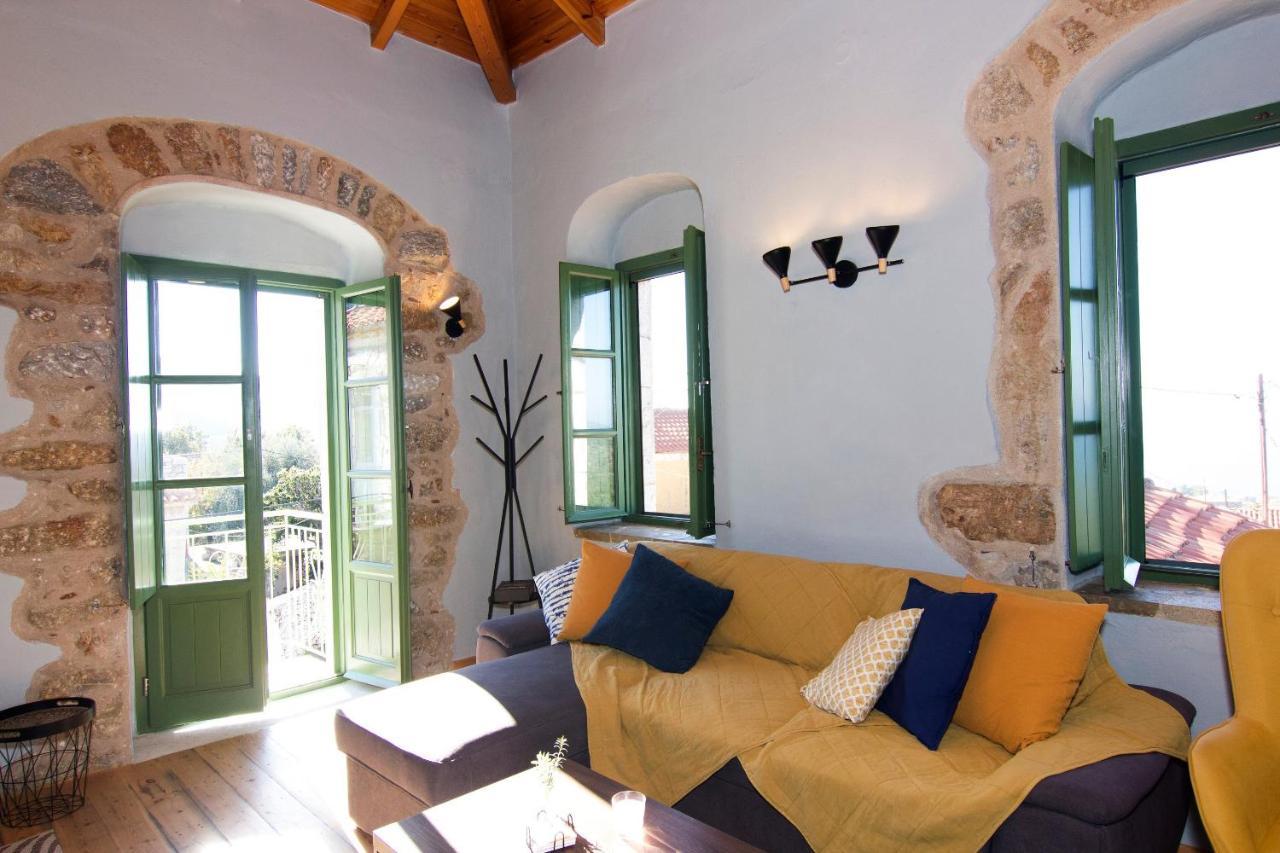 Stavroulas Stone House In Rigklia, Messinia Riglia Экстерьер фото